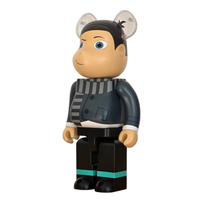Bearbrick Young Gru [Minions: The Rise of Gru] 400% schräg
