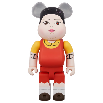 Bearbrick Young-Hee [Squid Game] 400% Herstellerbild 1