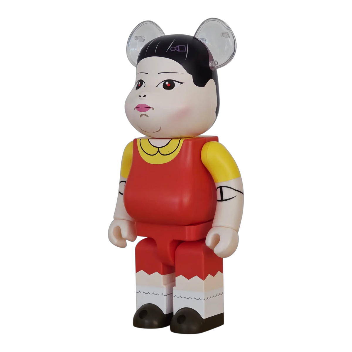 Bearbrick Young-Hee [Squid Game] 400% schräg