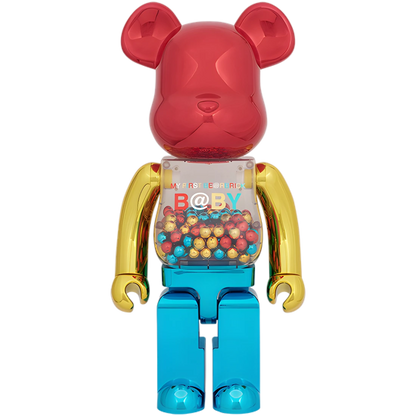My First Bearbrick B@by MCT Color Chrome Version 1000% Herstellerbild 1