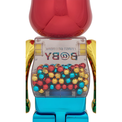 My First Bearbrick B@by MCT Color Chrome Version 1000% Herstellerbild 2