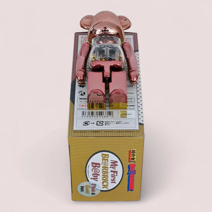My First Bearbrick Baby Pink & Gold Version 200% Echtheitsmerkmale