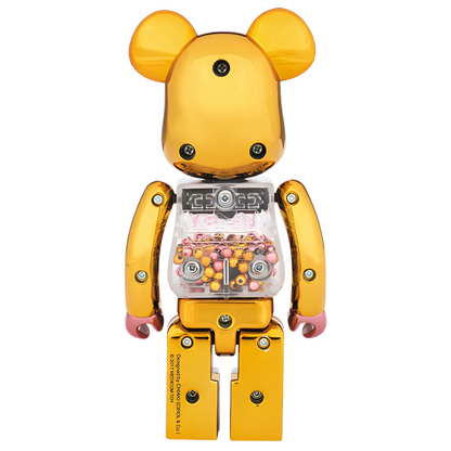 My First Bearbrick Baby Pink & Gold Version 200% Herstellerbild 2